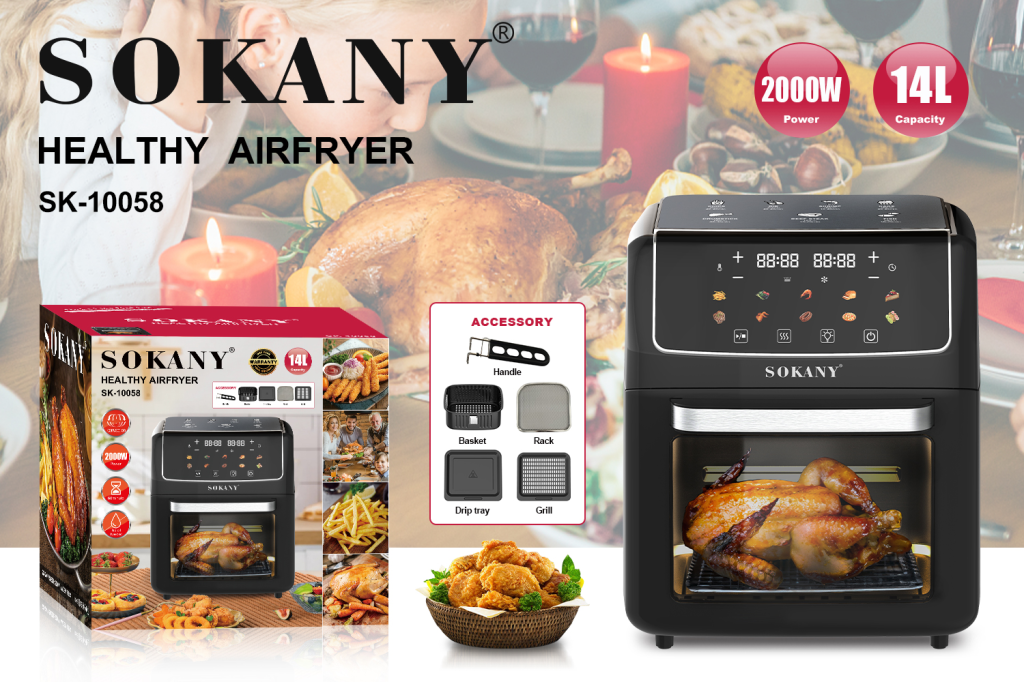 ម៉ាស៊ីនបំពងមិនប្រើខ្លាញ់ SOKANY