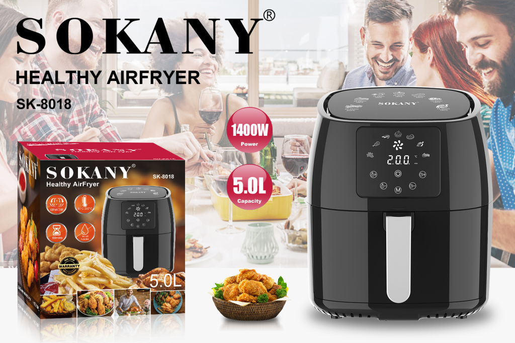 ម៉ាស៊ីនបំពងមិនប្រើខ្លាញ់ SOKANY