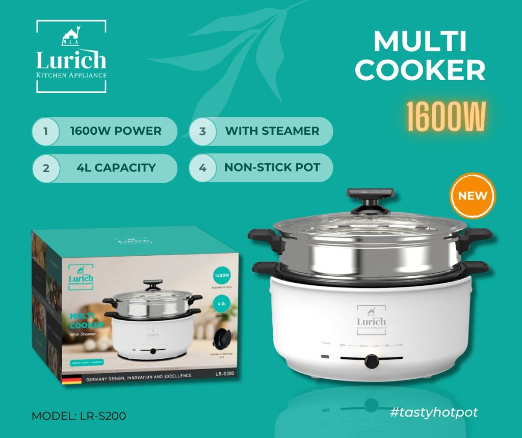 ឆ្នាំងដាំស្លមុខងារច្រើនយ៉ាង LURICH