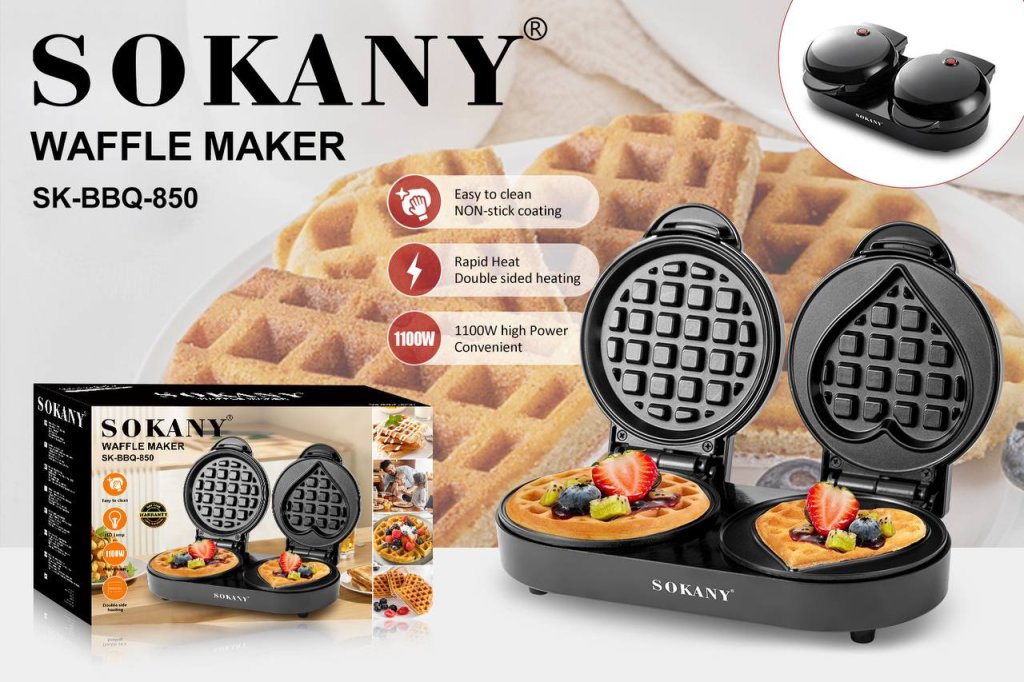 ម៉ាស៊ីនចាក់នំពុម្ពភ្លោះ SOKANY